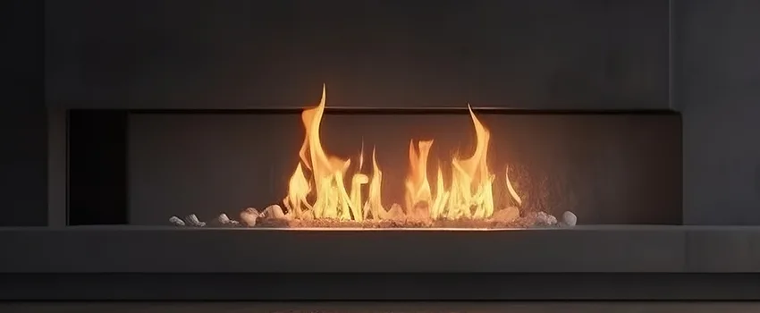 B-Vent Gas Fireplace Installation in Secaucus, NJ