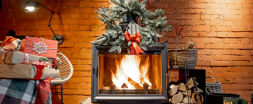 Travis Industries Linear Gas Fireplace Installation in Secaucus, New Jersey