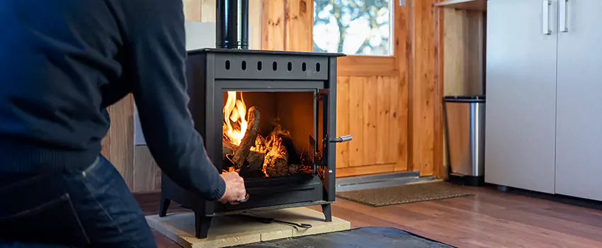Open Hearth Wood Fireplace Installation in Secaucus, NJ